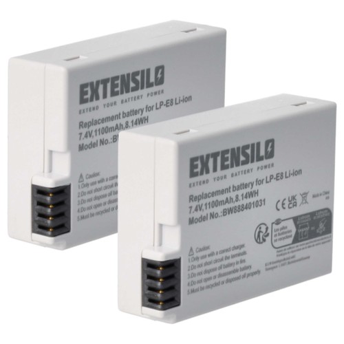 Batteria per canon - 2x,