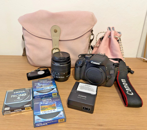 Canon eos 600d dslr 18mp - 600d,