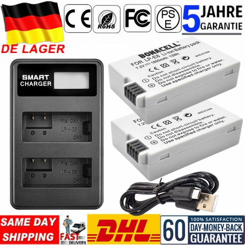Batteria doppio - lp-e8, +
