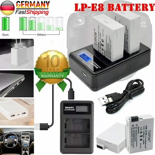 Batteria per canon - lp-e8,