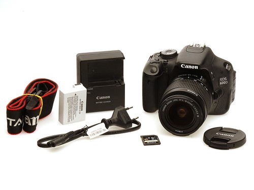 Canon eos 600d fotocamera - canon,